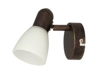 Rabalux 1bod. nástenné svietidlo SOMA antická hnedá max. 1x40W E14 pr. 80x110mm