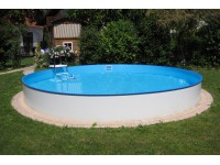 Summer Fun Súprava s bazénom a oceľovým plášťom Borneo, Ø 500 cm x 120 cm