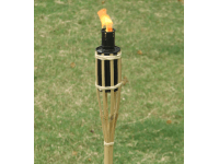 Fakľa bambusová s čiernou nádobkou 60 cm