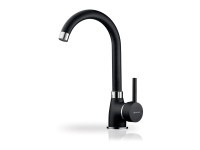 Pyramis Granitová stojanková drezová batéria Bello, čierna