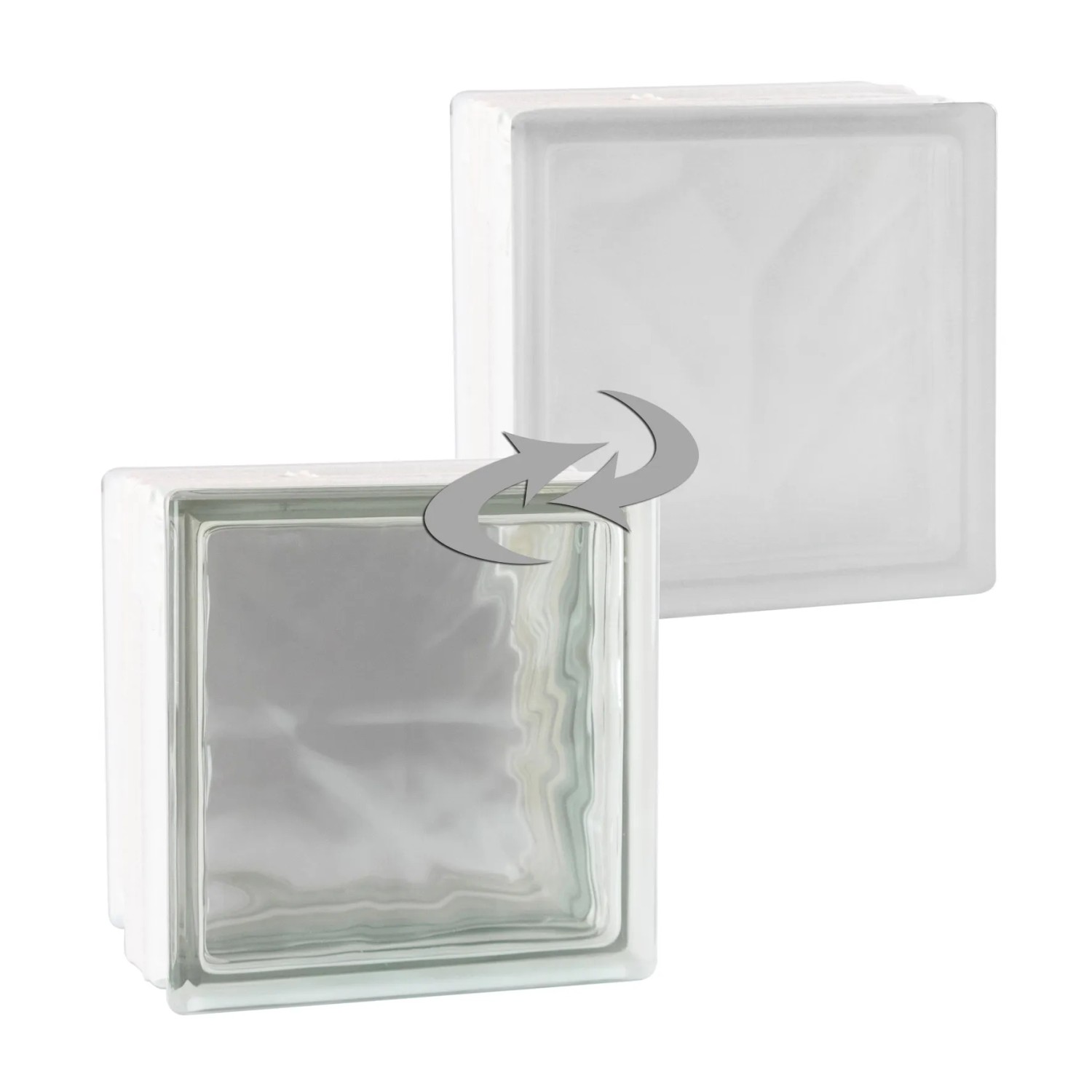 E-shop Fuchs Luxfera Therbo Bl. Plus Cloud lesk/mlč.sklo biela Ug 0,8, 19 x 19 x 13,5cm