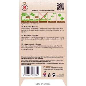 GardenSeed Premium Semienka Reďkovka Slovana
