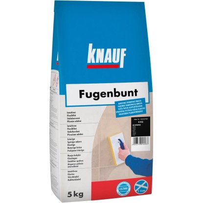 Knauf Škárovacia hmota Fugenbunt, Schwarz, 5 kg