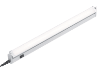Podlinkové LED svietidlo, strieborné, 6 W, 31 cm, výkyvné