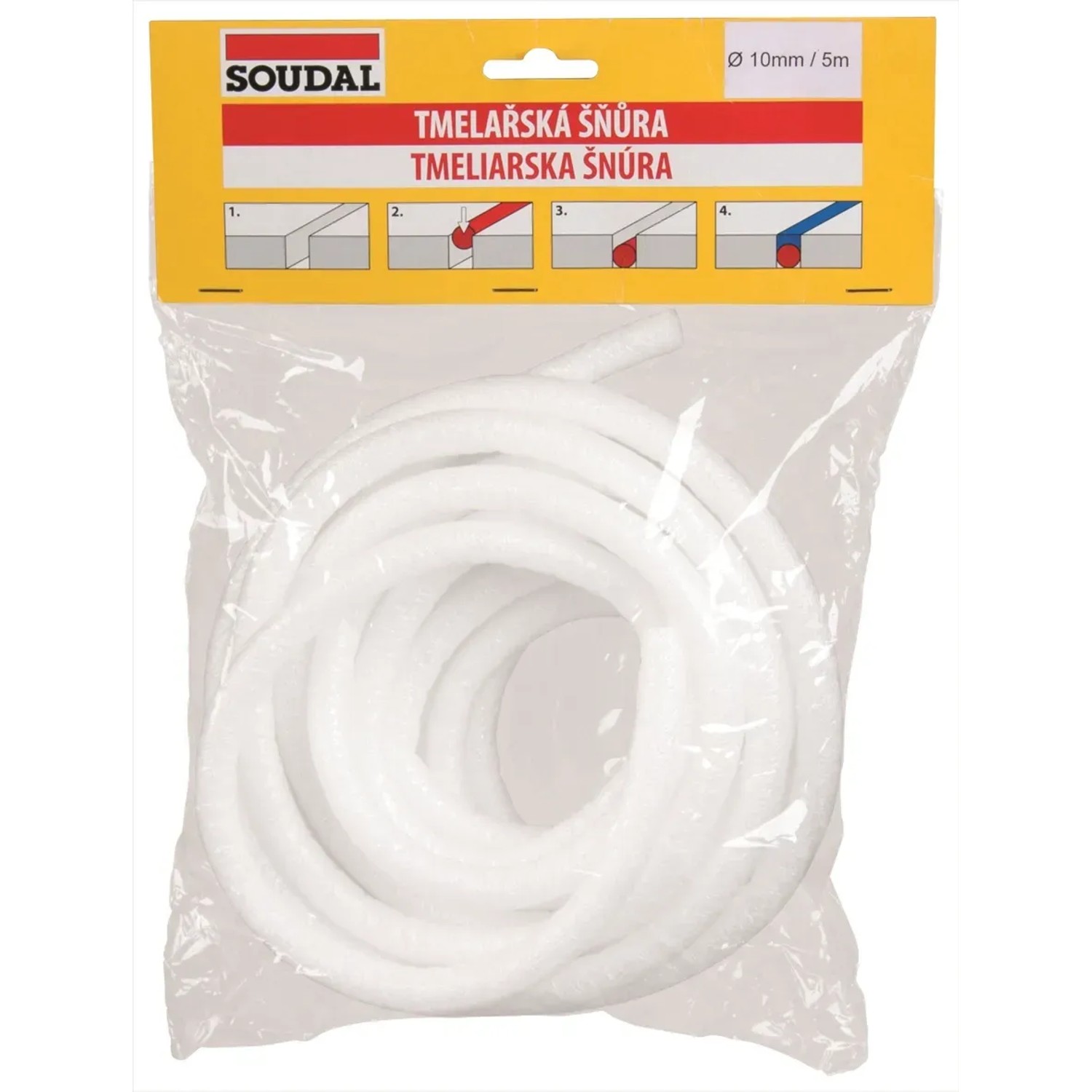E-shop SOUDAL Tmeliarska šnúra 8-9 mm/5 m