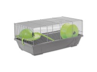 SMALL ANIMALS Klietka pre myši a malé zvieratá ERIK zelená/sivá 50,5x28x25 cm