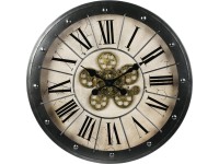 Koopman Nástenné hodiny s pohyblivými časťami, rímske číslice, pr. 57 x 6,7 cm