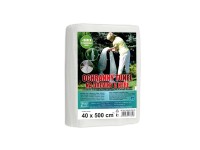 Ochranný tunel biely 40 x 500 cm + upínací pásik 4 ks