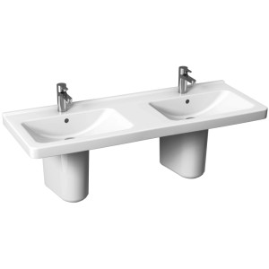 JIKA Dvojumývadlo CUBITO PURE 1300 x 485 x 165 mm