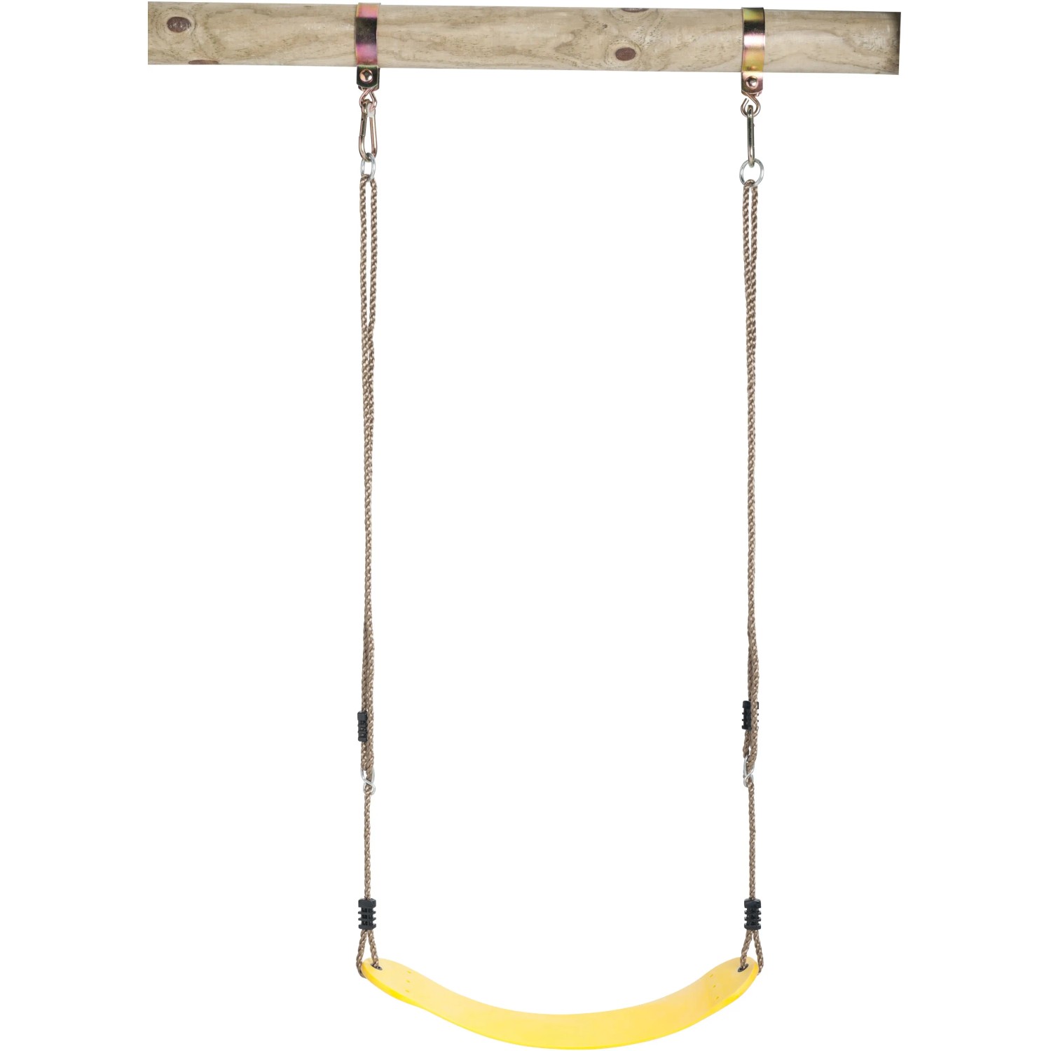 E-shop SwingKing Hojdačka so sedadlom Flex, žltá, 66 x 14 cm