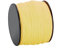 LUX-TOOLS Polypropylénový povrázok pletený Neon žltý pr. 2 mm x 100 m