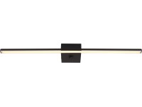 GLOBO LED nástenné svietidlo JAIME čierna 12 W 1330 lm 4000 K, 615 x 37 x 110 mm