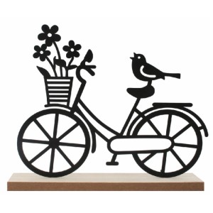 Anděl Přerov Bicykel z kovu 21 x 17 x 4 cm na postavenie