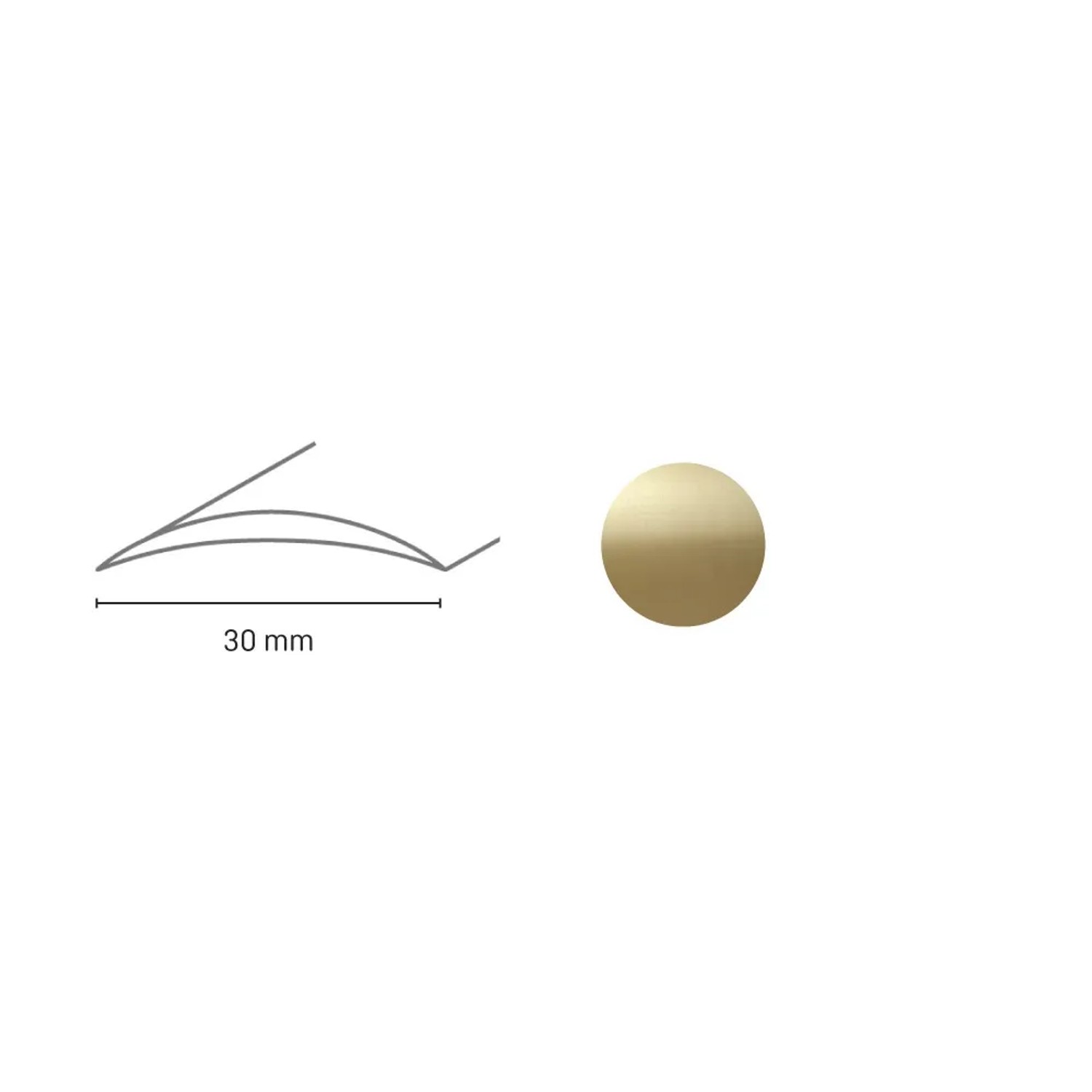 E-shop Döllken Profiles Prechodový profil DP 03 S Samolepiaca 30 x 930 mm, dub idylla