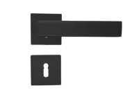 COBRA Rozetové dverové kovanie GYES-S BB matná čierna COBRA Rozetové dverové kovanie GYES-S BB matná čierna