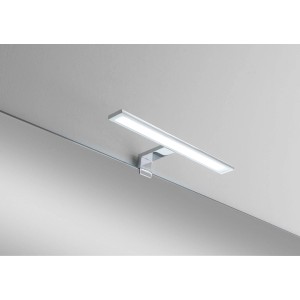 Moderné LED svetlo Lines 30 cm na zrkadlo, neutrálne biele svetlo.