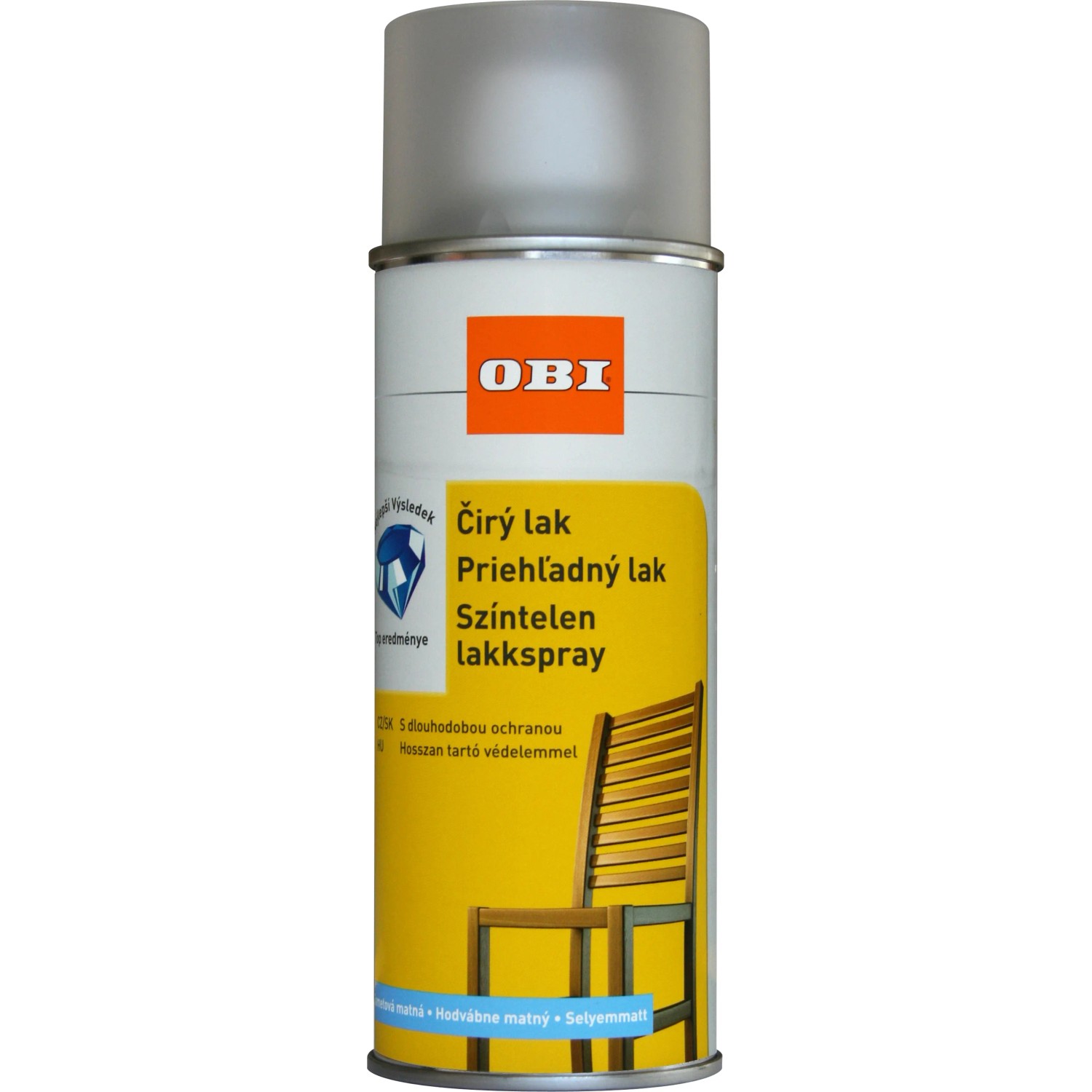 E-shop OBI Farba v spreji polomatná bezfarebná 400 ml