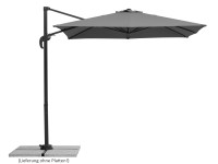 Schneider Slnečník Rhodos Junior antracitový 230 x 230 cm