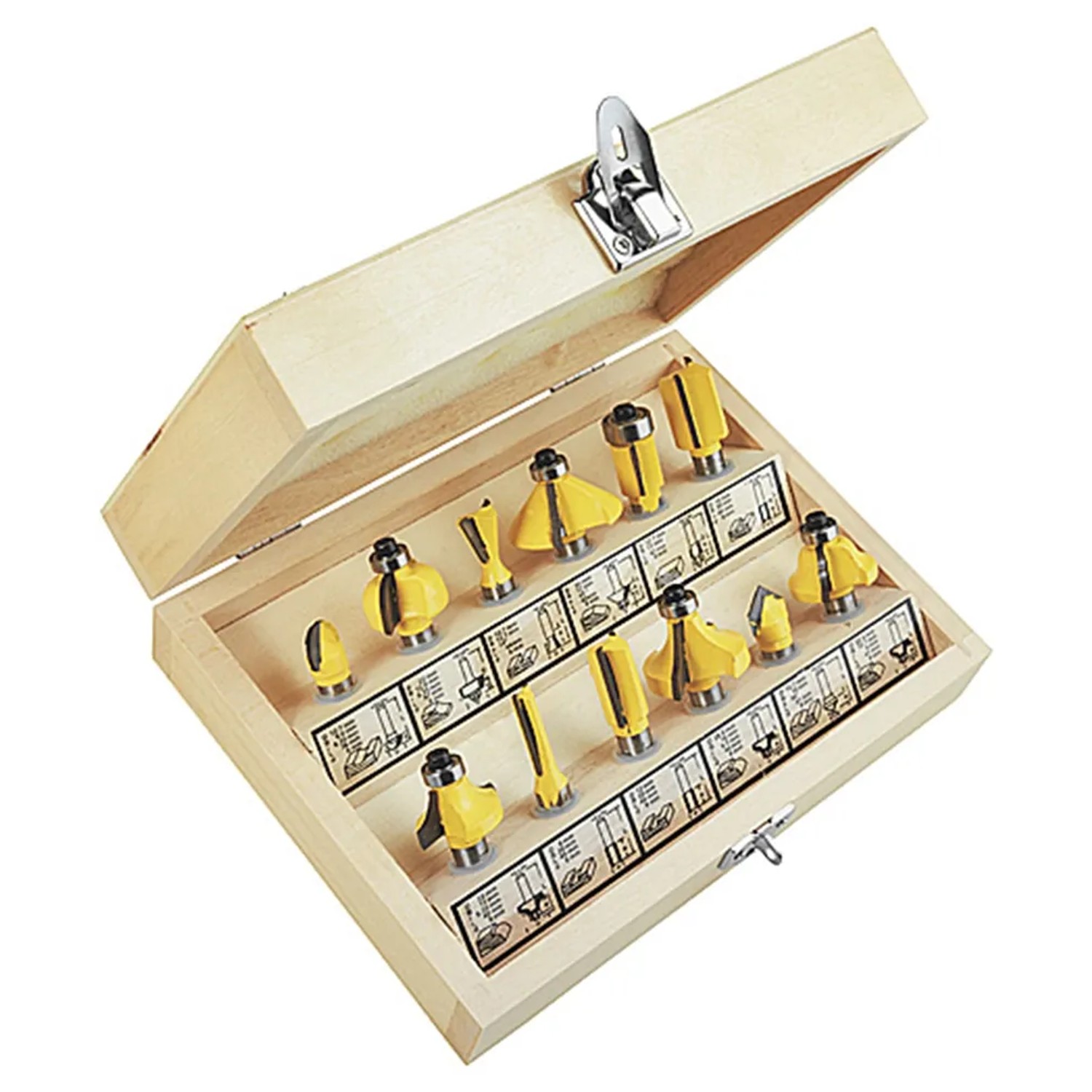 E-shop LUX-TOOLS Súprava fréz 12-dielna