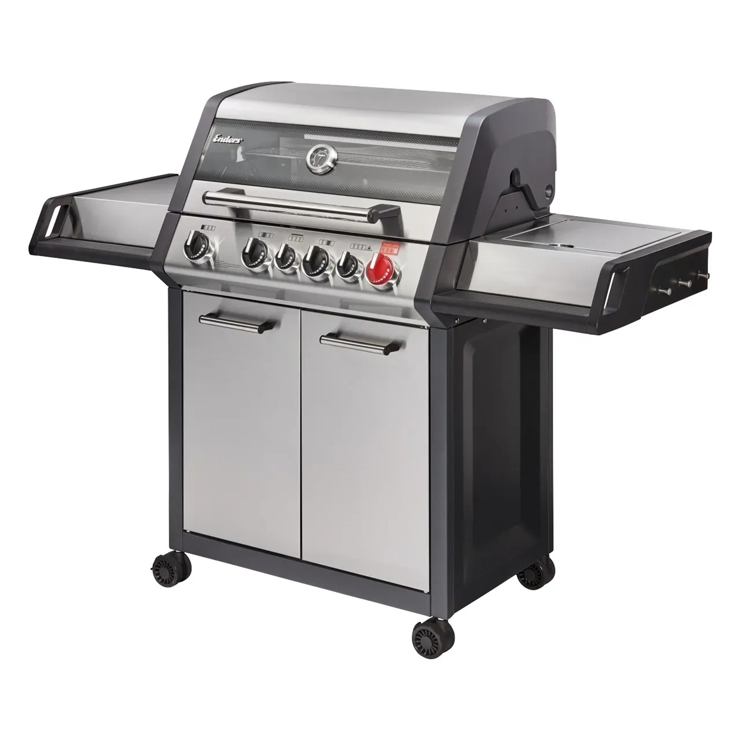 E-shop Enders Plynový gril MONROE PRO 4 SIK TURBO 153,5 x 58 x 118,5 cm