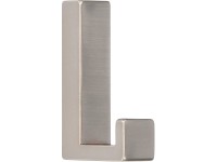 Siro Háčik 2326 kovový farba ušľachtilej ocele lesklá rozstup otvorov 31 mm