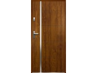 O.K. DOORS Oceľové vchodové dvere IRIS P55 zlatý dub 90 P