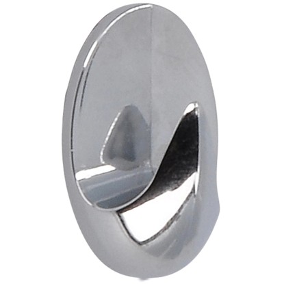 Siro Háčik H214 plastový chrómová farba lesklá samolepiaci, 3 ks