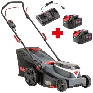 Al-Ko Akumulátorová kosačka na trávu 38.6 Li Comfort Set s batériami a nabíjačkou.