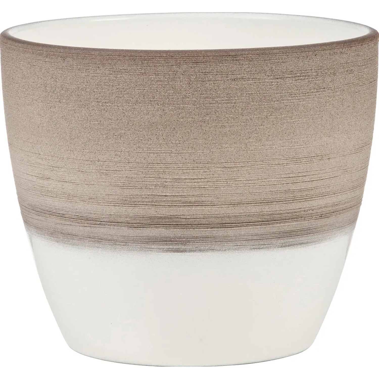 E-shop Scheurich Črepník 950 priemer 11 cm Espresso Cream