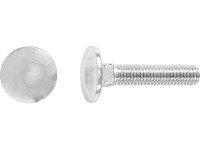 Vrátová skrutka M5 x 20 mm plný závit bielo pozinkovaný - na váhu Vrátová skrutka M5 x 20 mm plný závit bielo pozinkovaný - na váhu