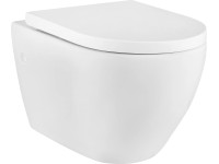 baliv Závesné WC KINGSTON WC-505.100 Rimless vr. WC sedátka SoftClose, biele