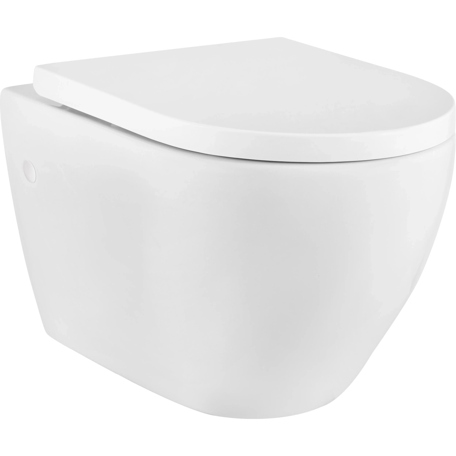 E-shop baliv Závesné WC KINGSTON WC-505.100 Rimless vr. WC sedátka SoftClose, biele