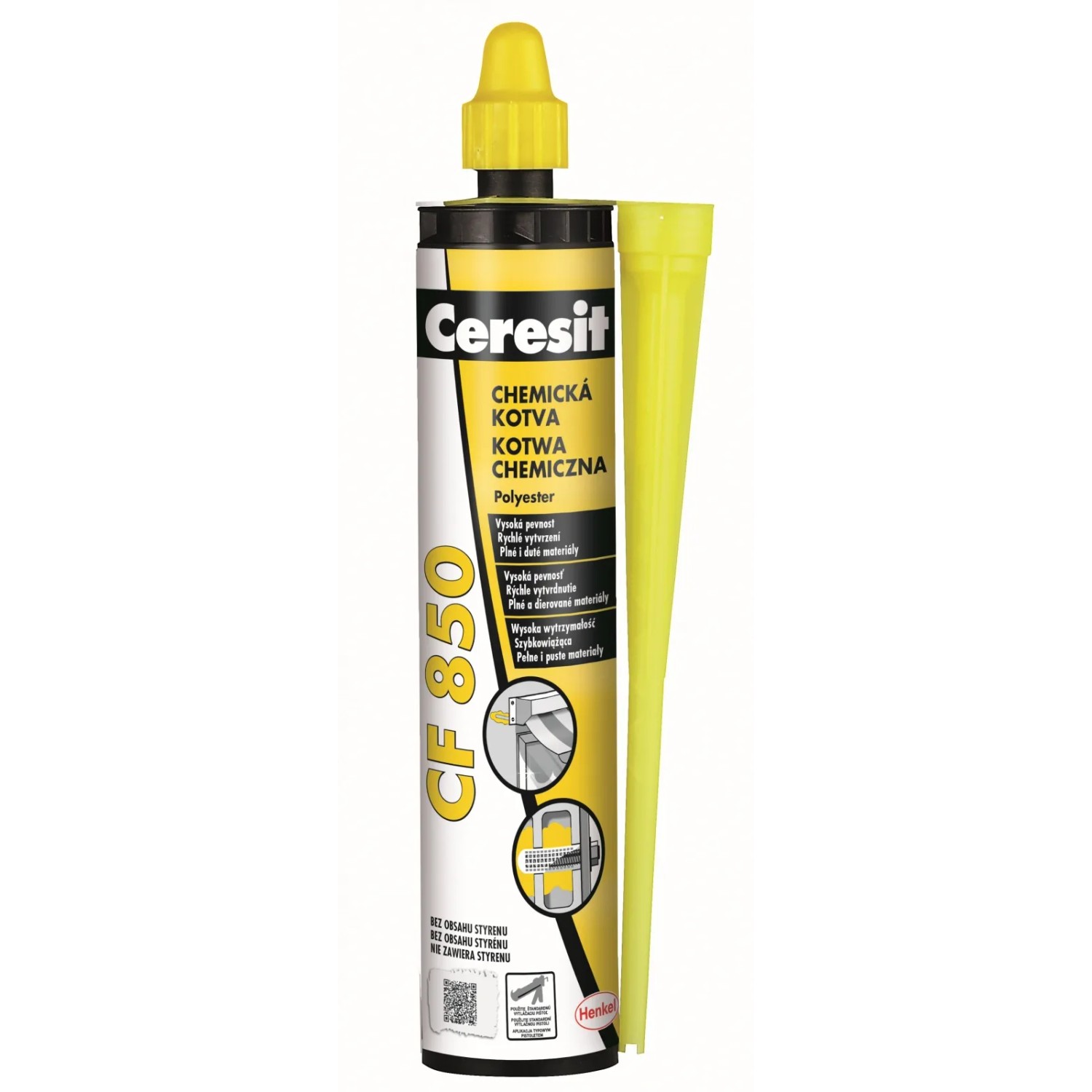 E-shop Ceresit Chemická kotva CF 850 polyester 300 ml