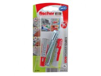 Fischer Hmoždinka DuoPower 12 x 60 S K NV so skrutkami, 2 ks