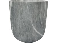 Kvetináč vo vzhľade mramoru čierny, pr. 14 cm Kvetináč vo vzhľade mramoru čierny, pr. 14 cm