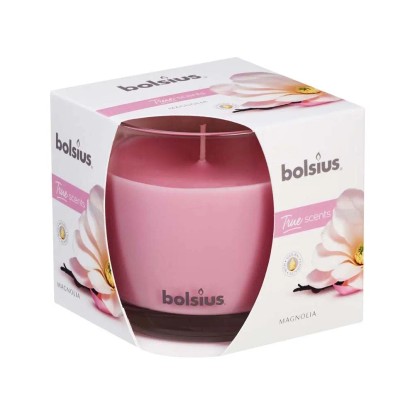 Bolsius Vonná sviečka Aromatic Magnolia 2.0 sklo 95 x 95 mm