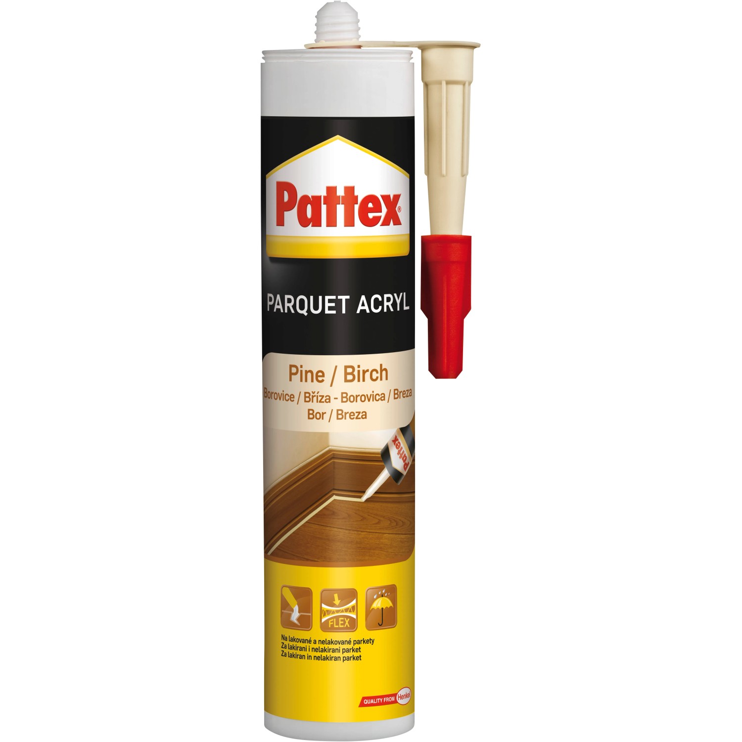 E-shop Pattex Parketový tmel borovica/breza, 310 ml