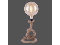Just Light. Stolová lampa Rope, 1xE27, pr. 20 x 33 cm