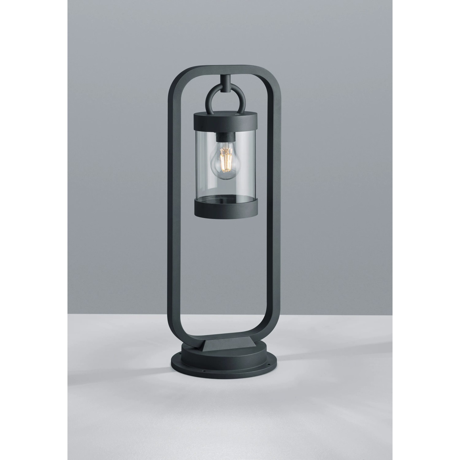 E-shop Trio Vonkajšia lampa Sambesi, antracitová, 23 x 21 x 60 cm