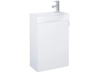 Roca Umývadlo s kúpeľňovou skrinkou Rave Set 1D, biela matná, 68 x 45,2 x 34 cm