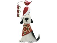 Dekoratívny vianočný pes 78 cm x 3 cm x 42 cm