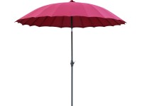 Slnečník Limon v štýle Ďalekého východu, burgundská, pr. 270 cm