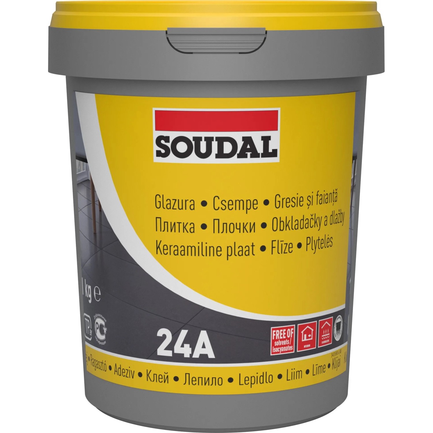 E-shop SOUDAL Lepidlo na obkladačky 24A 1 kg
