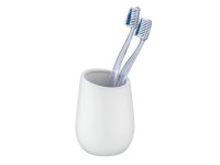 Wenko Pohár na zubné kefky Badi biely keramika 8 x 11 x 8 cm Wenko Pohár na zubné kefky Badi biely keramika 8 x 11 x 8 cm