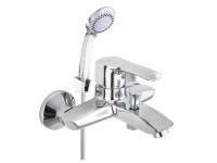 Rubineta Nástenná vaňová batéria Trento-10/K s príslušenstvom, 150 mm, chróm