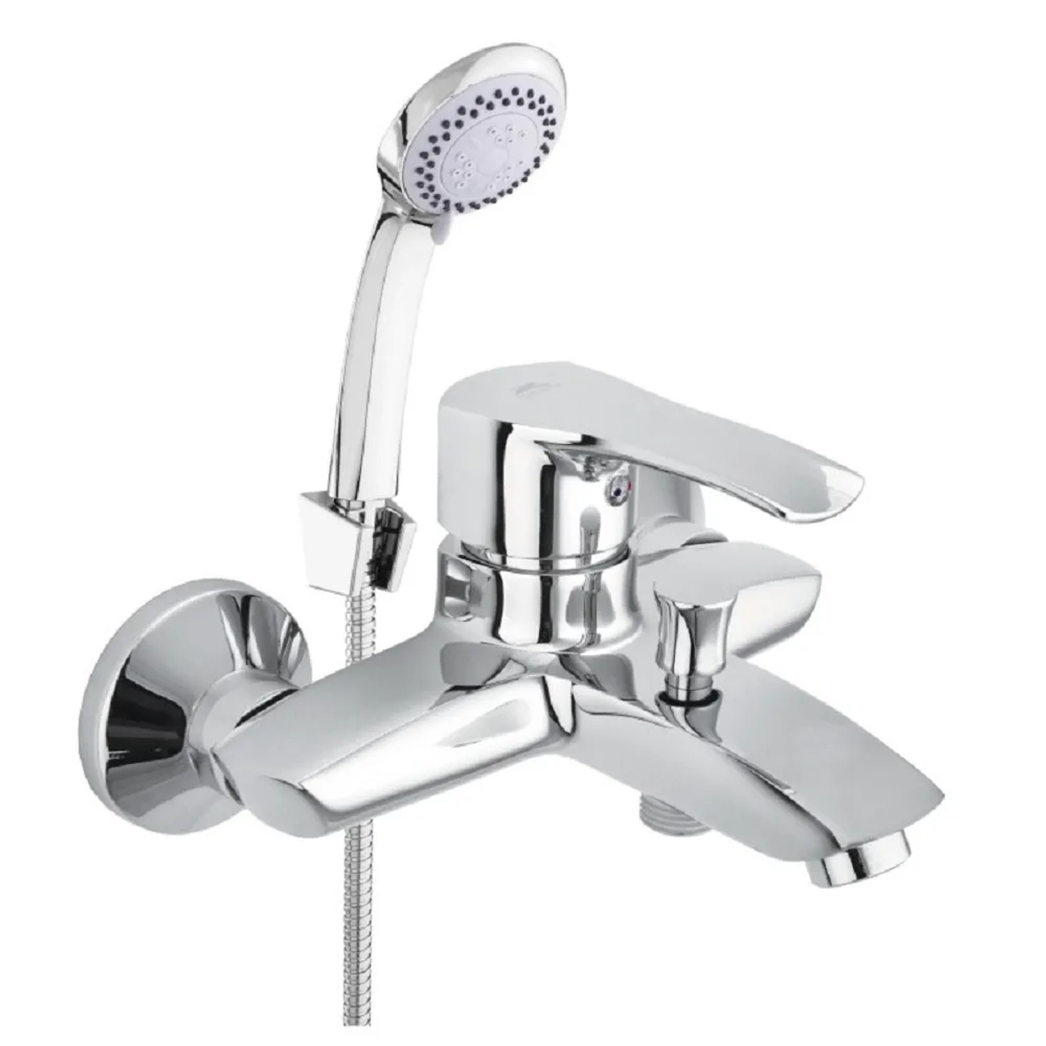 E-shop Rubineta Nástenná vaňová batéria Trento-10/K s príslušenstvom, 150 mm, chróm
