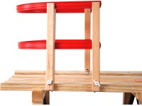 Drevená ohrádka na sánky modrá/hnedá FSC®