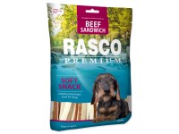Rasco Premium Maškrta pre psov Sendviče z hovädzieho mäsa 230 g Rasco Premium Maškrta pre psov Sendviče z hovädzieho mäsa 230 g