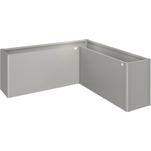 Biohort vyvýšený záhon Belvedere Maxi, veľkosť L200, kremenná sivá metalíza, pre záhradu a balkón.