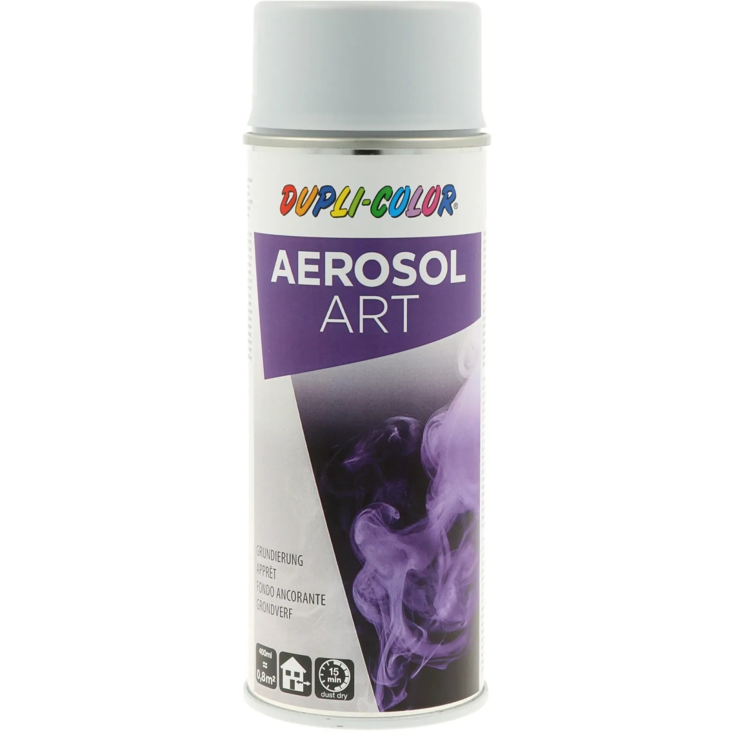 E-shop DUPLI-COLOR Základový lak v spreji AEROSOL ART sivý 400 ml